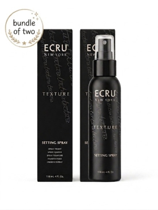 ecru Accessories - (2) ECRU New York Setting Sprays, Lightweight Hair Heat & Frizz Protectant